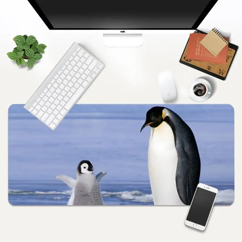 

Penguen Unique Desktop Pad Game Mousepad XL Large Gamer Keyboard PC Desk Mat Takuo Computer Tablet Mouse mat