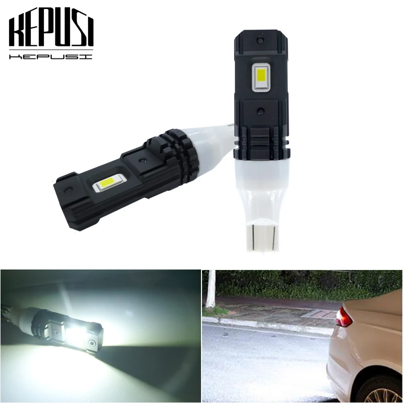 

2 шт., Автомобильные светодиодные лампы T15 W16W 921 CSP, 12 В, 24 В