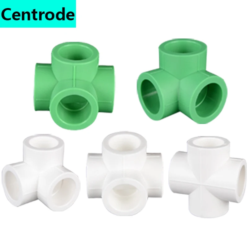 

ppr water pipe four way joint corner three-dimensional different face equal diameter four way 1/2IN 3/4IN 1 IN 20/25/32/40/50