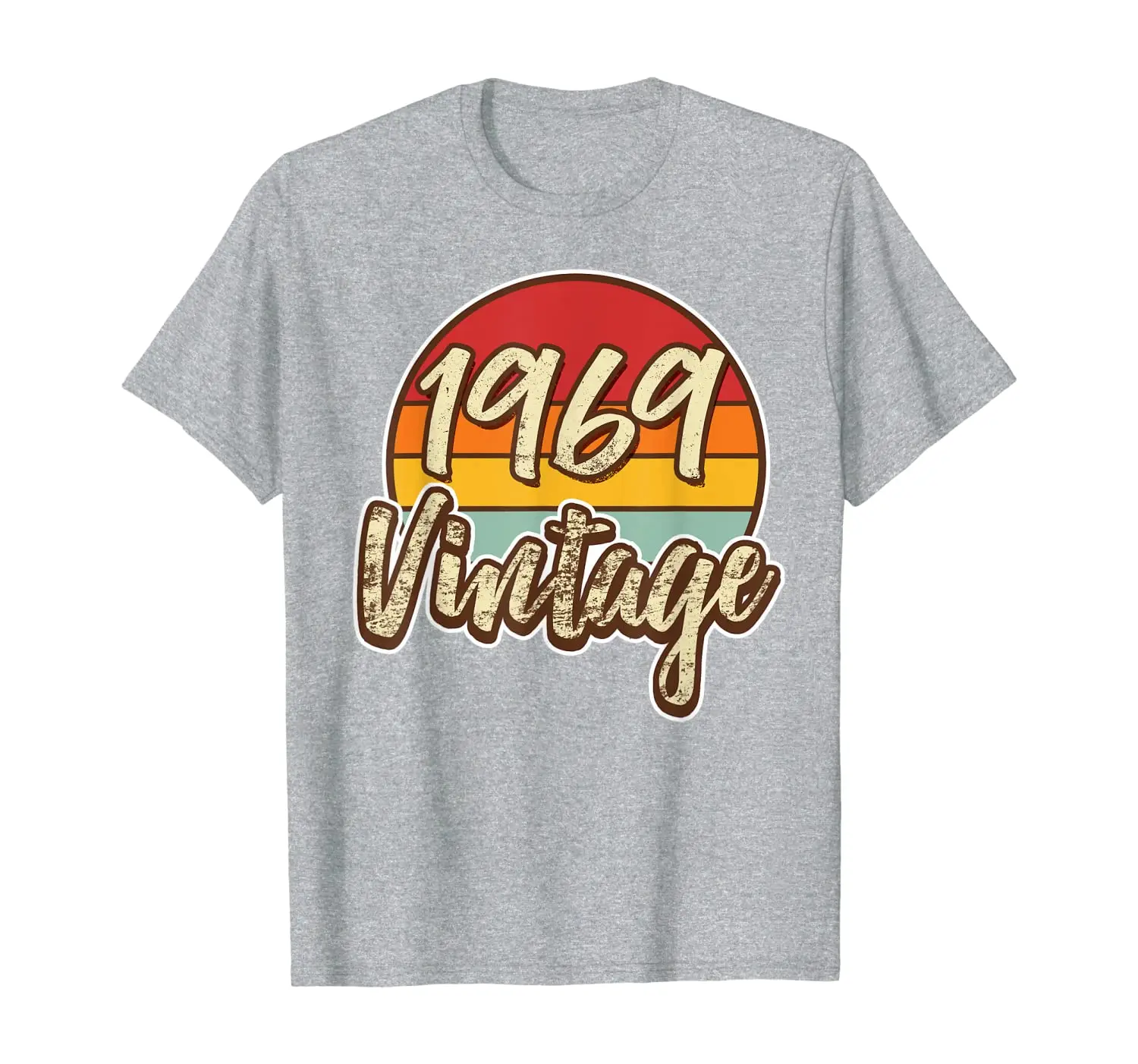 

Classic Vintage 50th Birthday T Shirt 50 Years Old 1969