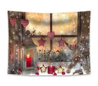 santa claus 3d print merry christmas gifts decor wall tapestry bedroom aesthetic custom wall hanging cute red luxury cute lovely
