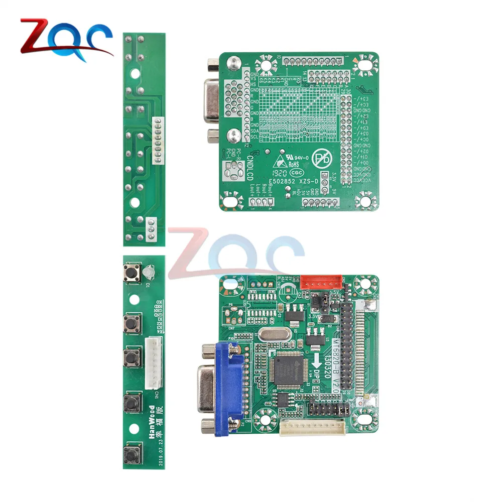 MT6820-B MT6820B Универсальный LVDS lcd Montor экран драйвер платы контроллера 5 в 1"-42" Laptor компьютерные запчасти DIY Kit