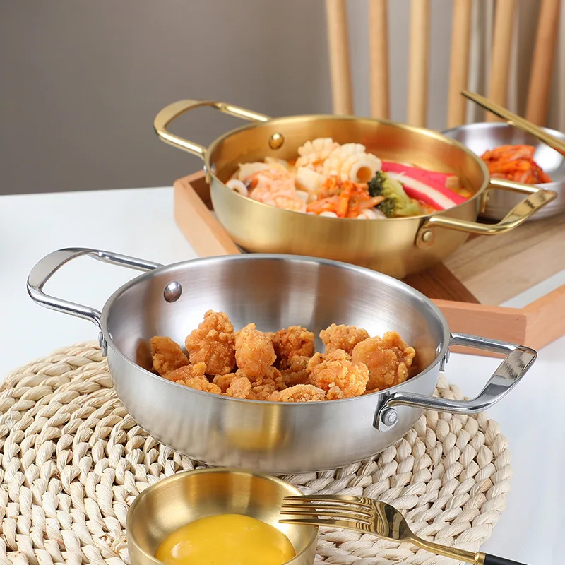 

2021 New Seafood Pot Saucepan Cooking Pots Golden Thickened Stainless Steel Cookware Non-stick Cookware Utensils For Kitchen