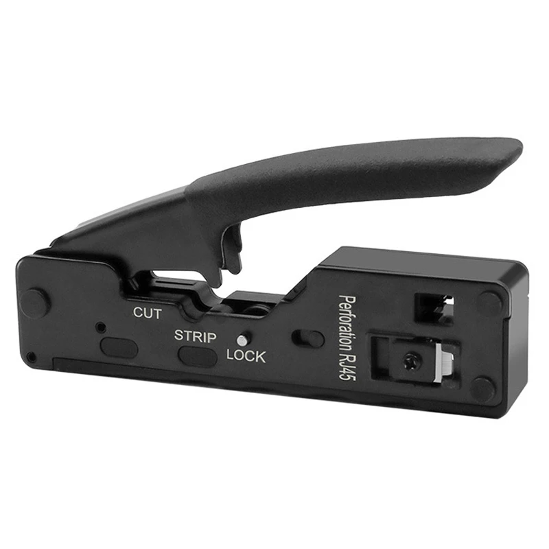 Cat7 cat8 хвост Зажим rj45 разъем обжимные плоскогубцы cat5e cat6 кабельный зажим rj11 6p телефонная линия зажим плоскогубцы сетевой инструмент