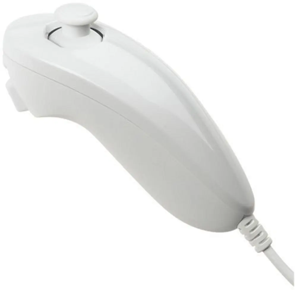 Nunchuck Видео игровой пульт дистанционного управления для геймпад для nintendo wii консоль одиночные левые Ручные игры игровой пульт игровой джойстик Joypad 1 шт. Mulit Цвет опционально