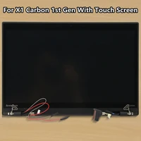 hot sale laptop touch whole screen digitizer assembly 00hm966 lp140wd2 tle2 1600900 for lenovo thinkpad x1 carbon 1st gen