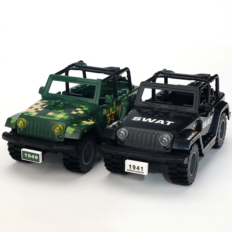 SWAT Военный грузовик ORV внедорожник автомобиль полицейский 2 мировая война армия