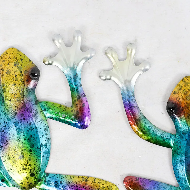 3 шт. настенные украшения в виде лягушки для дома и сада уличные статуи скульптуры