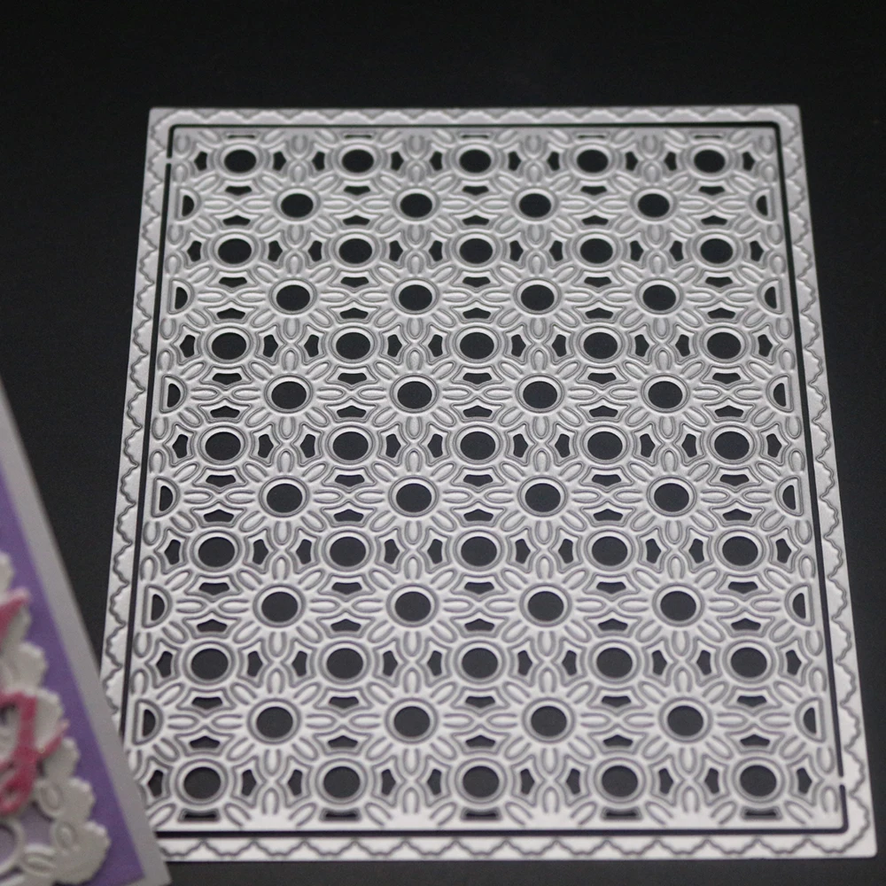 Square Hollow Out Frame Metal Cutting Dies Stencils Decorative Border for Art Paper Embossing Card Scrapbooking DIY Decoration |