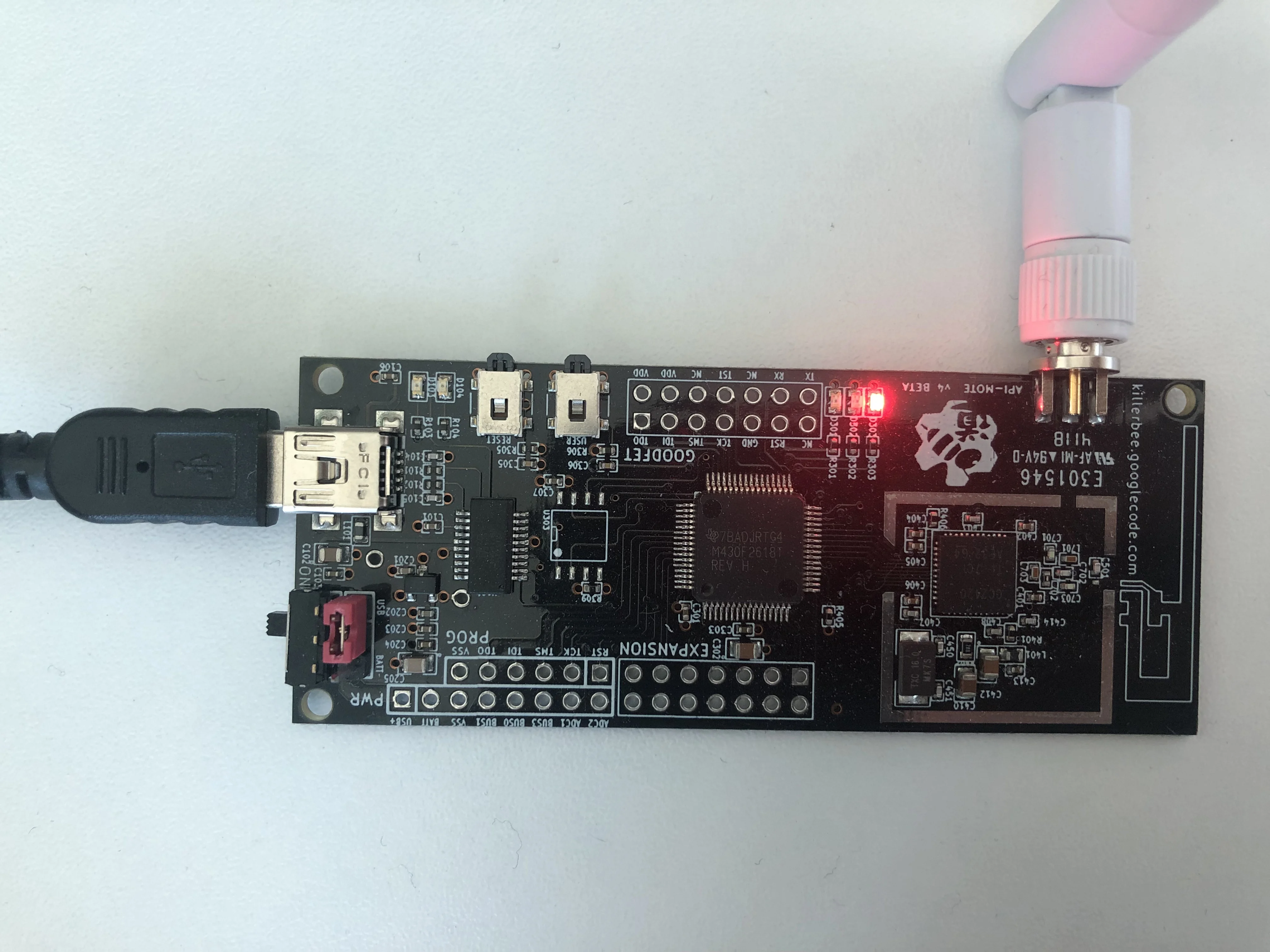 

ApiMote ZigBee / IEEE 802.15.4 test hardware tool KillerBee framework tool