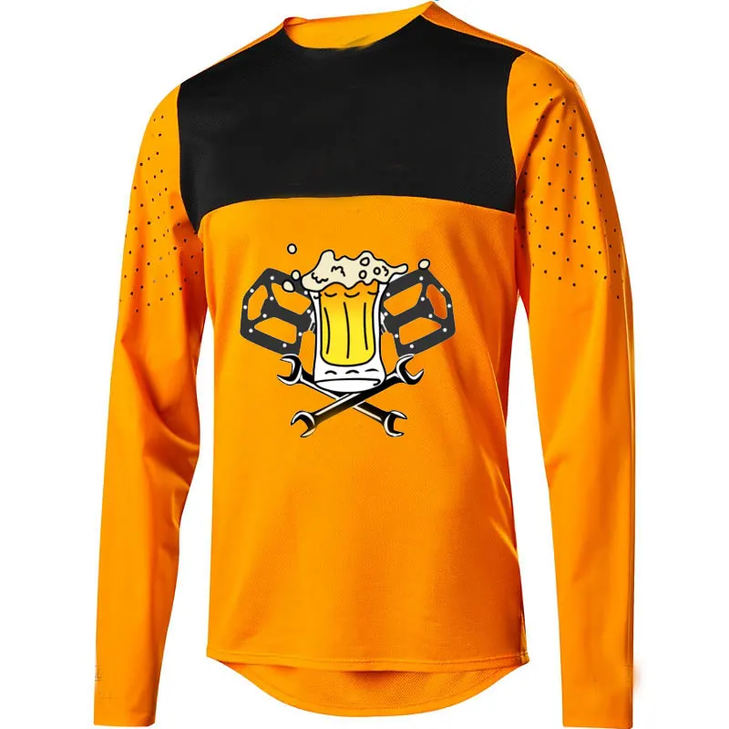 

Dirt Bike Riding Shirt Motocross Jersey Motorcycle Racing Cycling Jersey Top Quick Dry Mountain Bicycle Cycling Clothing