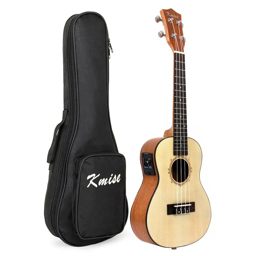 

Укулеле электрическое, 23 дюйма, 18 ладов, с чехлом