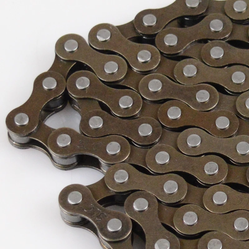 Детская велосипедная цепь односкоростная звеньевая 62 86 с соединителем Magic Buckle 1