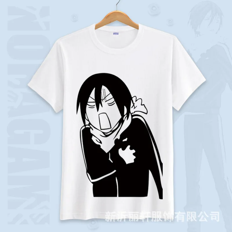 Футболка для косплея Нора Noragami летняя футболка мужчин и женщин модные футболки с