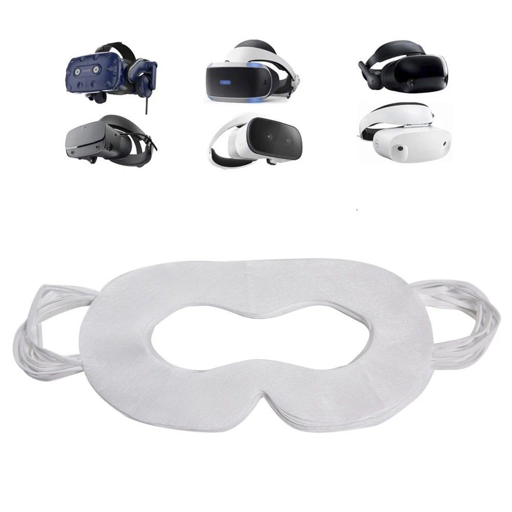 50 шт./упак. VR одноразовая маска для лица гигиеническая Тканевая из спанлейса