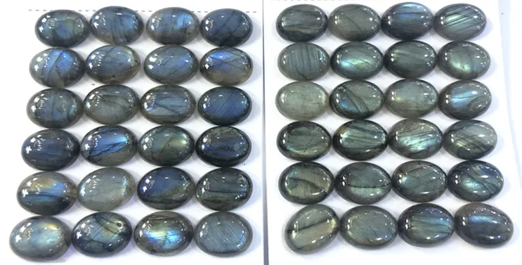 

Wholesale 3pcs/lot,Strong Blue Flash Labradorite 12*16mm Oval Cabochon Beads Pendant Ring Face gemstone CABS loose beads no hole