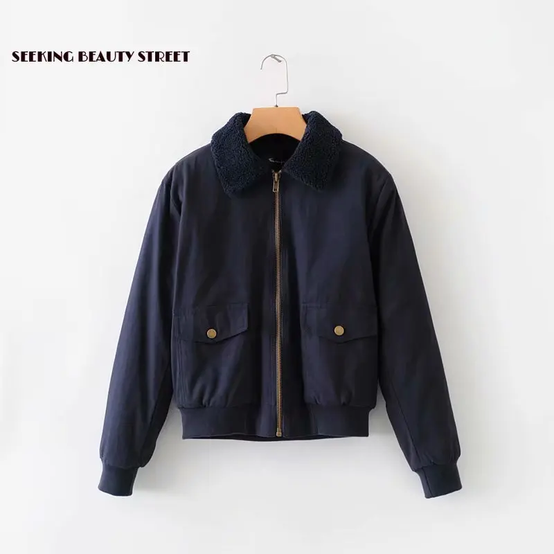 Новая плотная и теплая блузка куртка из овечьей шерсти для зимы 2019 шерстяная