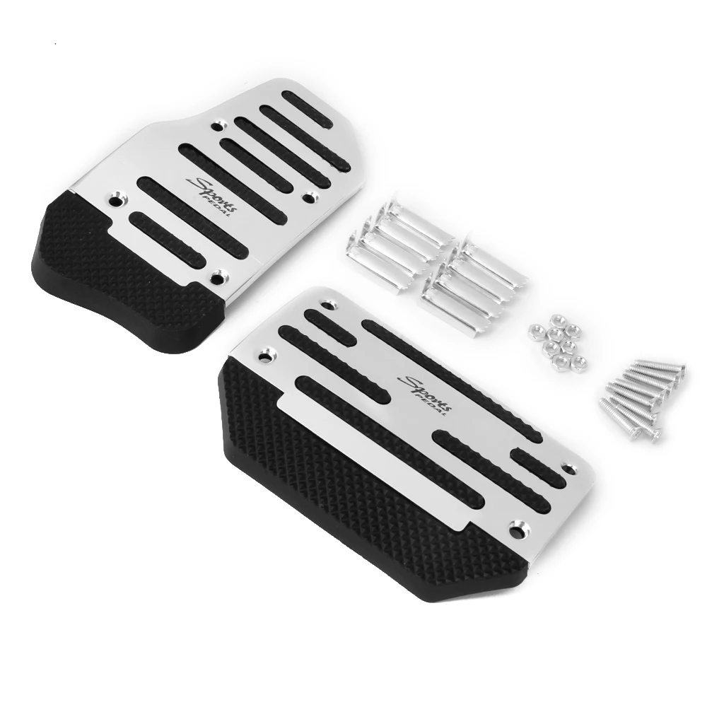 2X Тормозная педаль акселератора Sport Нескользящая Накладка для автомобиля