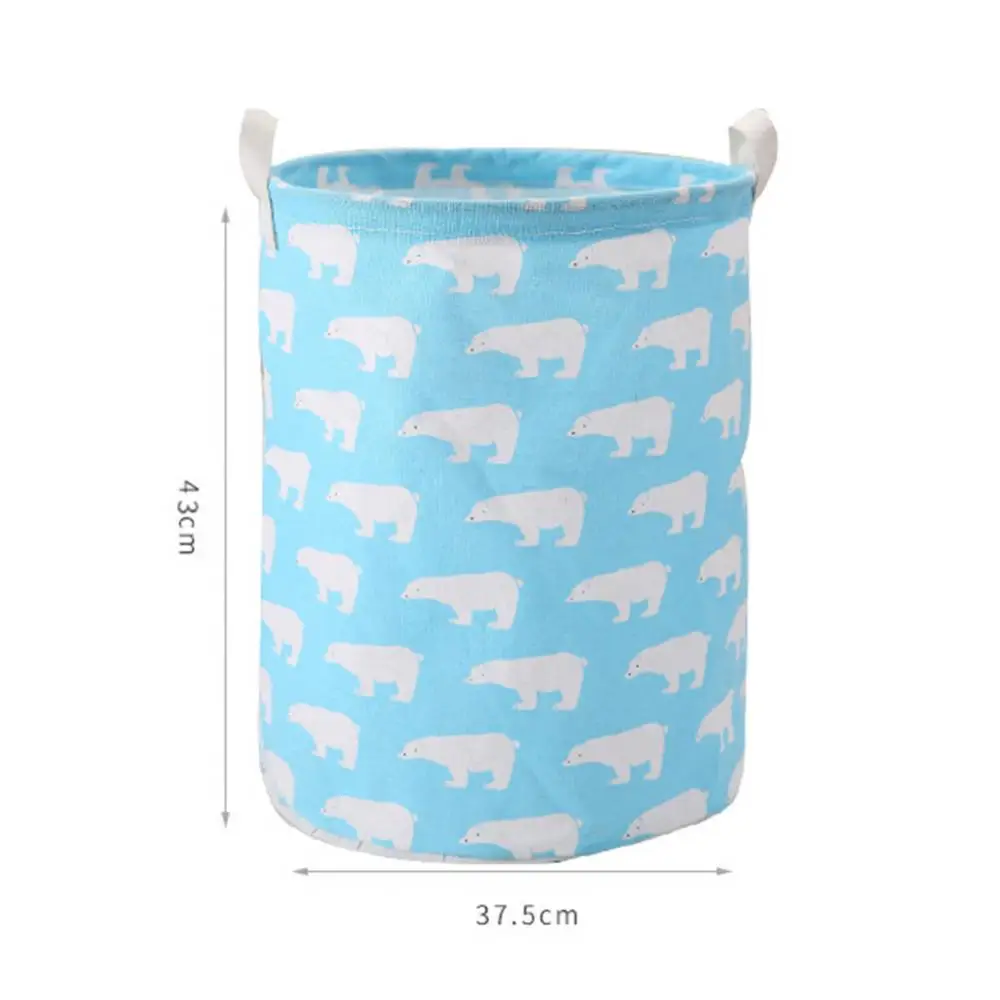 

Buggy Bag Waterproof Storage Bag Household Dirty Laundry Basket Folding Clothing Storage Bucket Clothes Toys Organizer