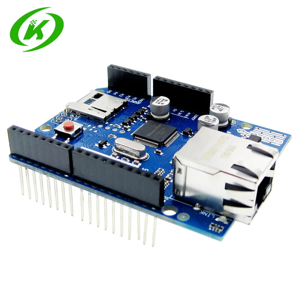 

Ethernet Shield W5100 R3 2013 Support PoE For UNO Mega 2560 Nano
