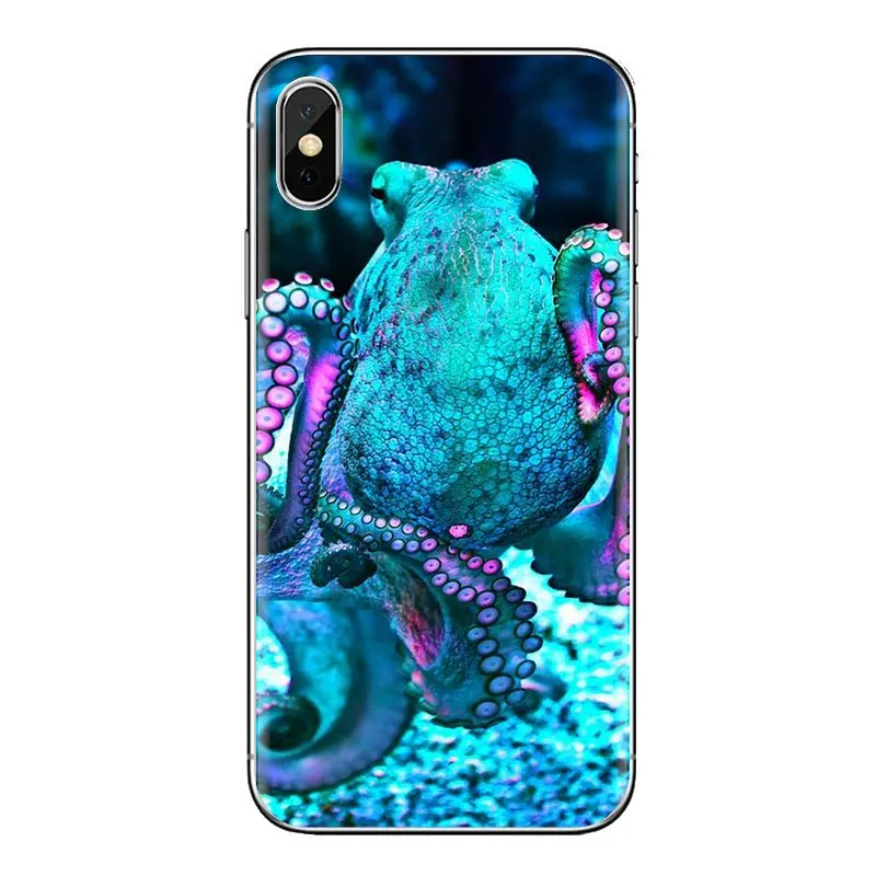 Для samsung Galaxy S2 S3 S4 S5 MINI S6 S7 edge S8 S9 Plus Note 2 3 4 5 8 Coque Fundas TPU Чехлы морские микросхемы