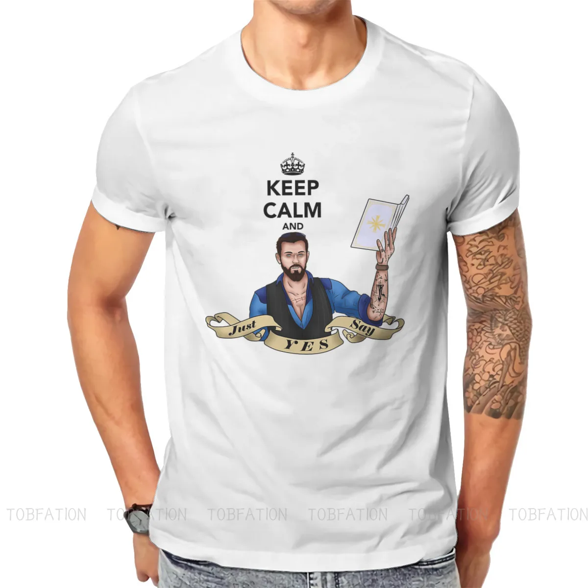 

Far Cry TShirt for Men John Seed Yes Essential Soft Summer Tee T Shirt High Quality Trendy Fluffy