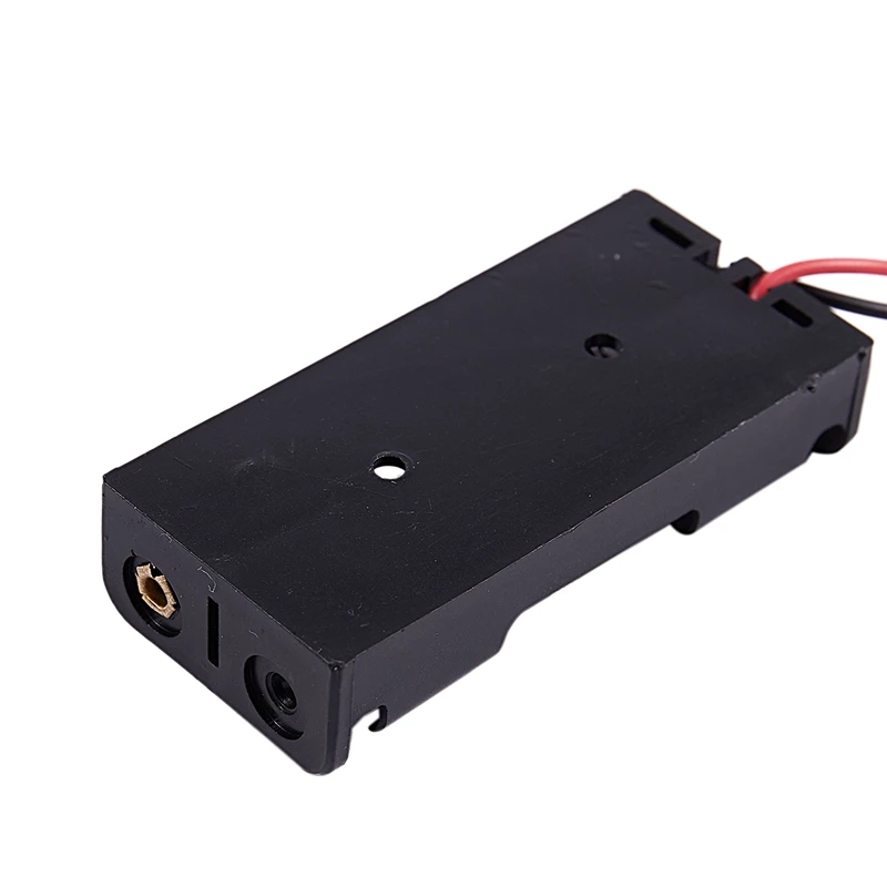 7 шт. черный красный 2 провод кабель Разъемы 2x AAA Батарея Коробка Чехол держатель| |