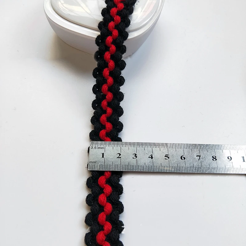 20 мм волнистые шерстяные вязаные ленты для рукоделия головные уборы банты