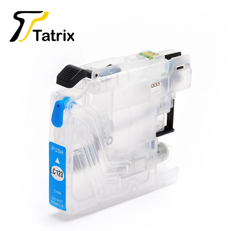 Tatrix для Brother LC123 многоразовый картридж с чернилами MFC J4410DW/MFC J4510DW/MFC J4610DW/MFC