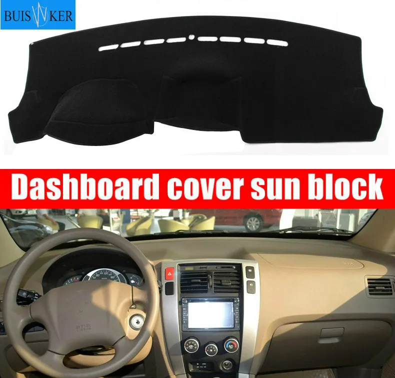 

Car Inner Auto Dashboard Cover Dashmat Pad Carpet Sun Shade Dash Board Cover FIT For HYUNDAI tucson 2005 2006 2007 2008 2009