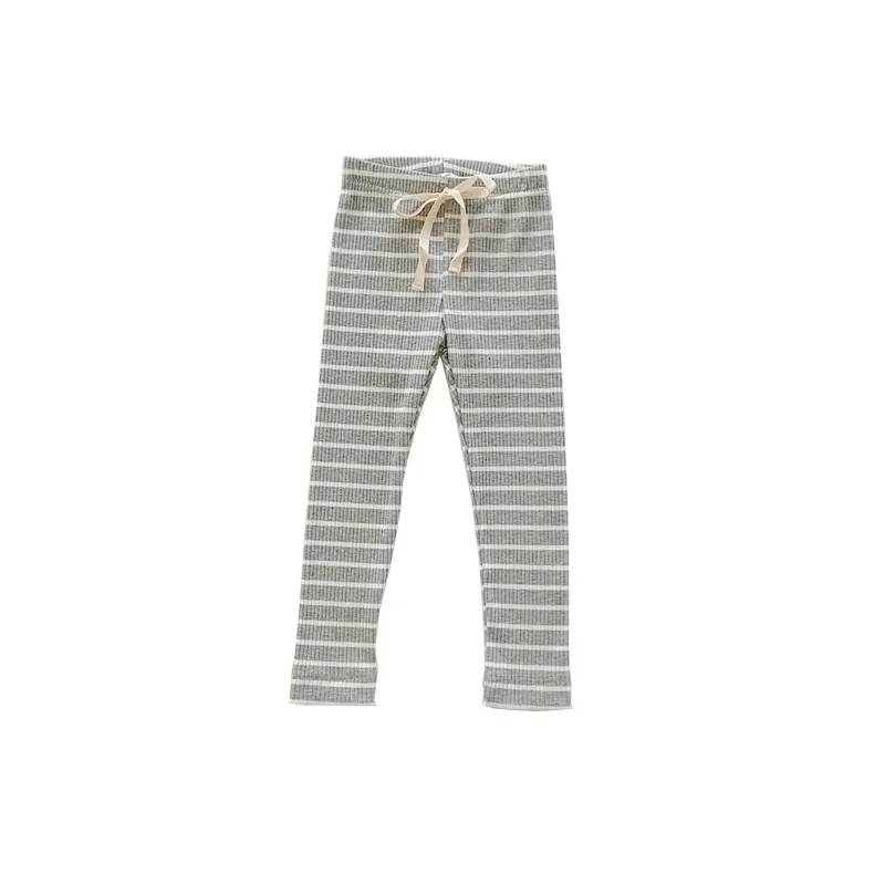 

2021 Ins Fashion Baby Pants Children Ribbed Pants Spring Autumnchildren Pants Clothing