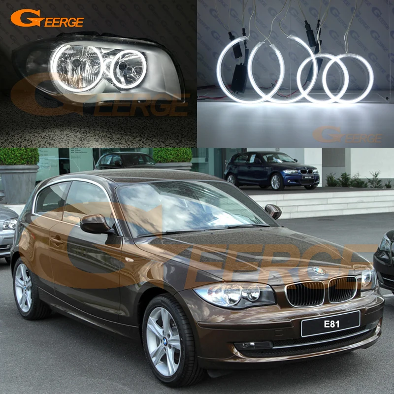 Для BMW 1 серия E81 E87 E82 E88 отличный ультра яркий CCFL ангельские глазки набор колец