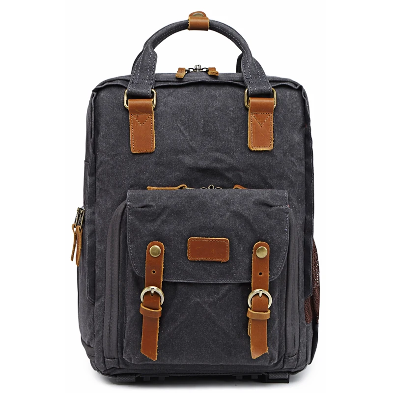 careell c272 canvas digital slr photo backpack durable photographer padded camera bag for camera lens flash tripod charger 272 free global shipping