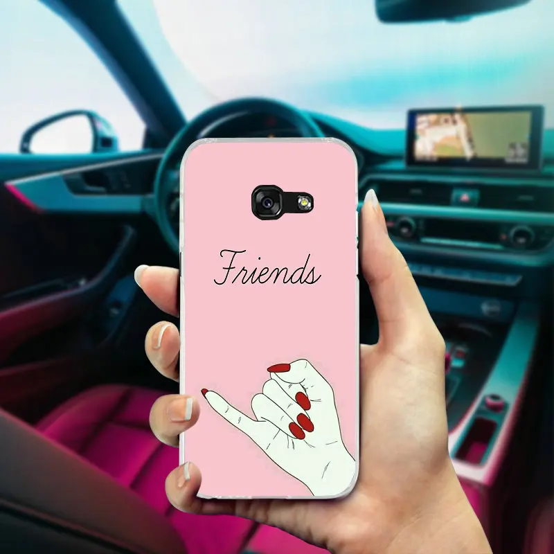 Мягкие силиконовые прозрачные чехлы из ТПУ мобильный телефон для Samsung Galaxy A3 A5 A7 J1