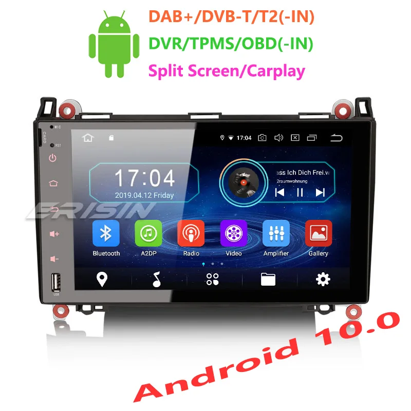Erisin ES5992B 9 'Ƈ Din Android 10 0 Автомобильный мультимедийный плеер Радио BT для Mercedes A/B
