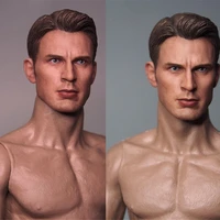in stock 16 scale hero head sculpt steve rogers head carving for 12 inches male diy action figures
