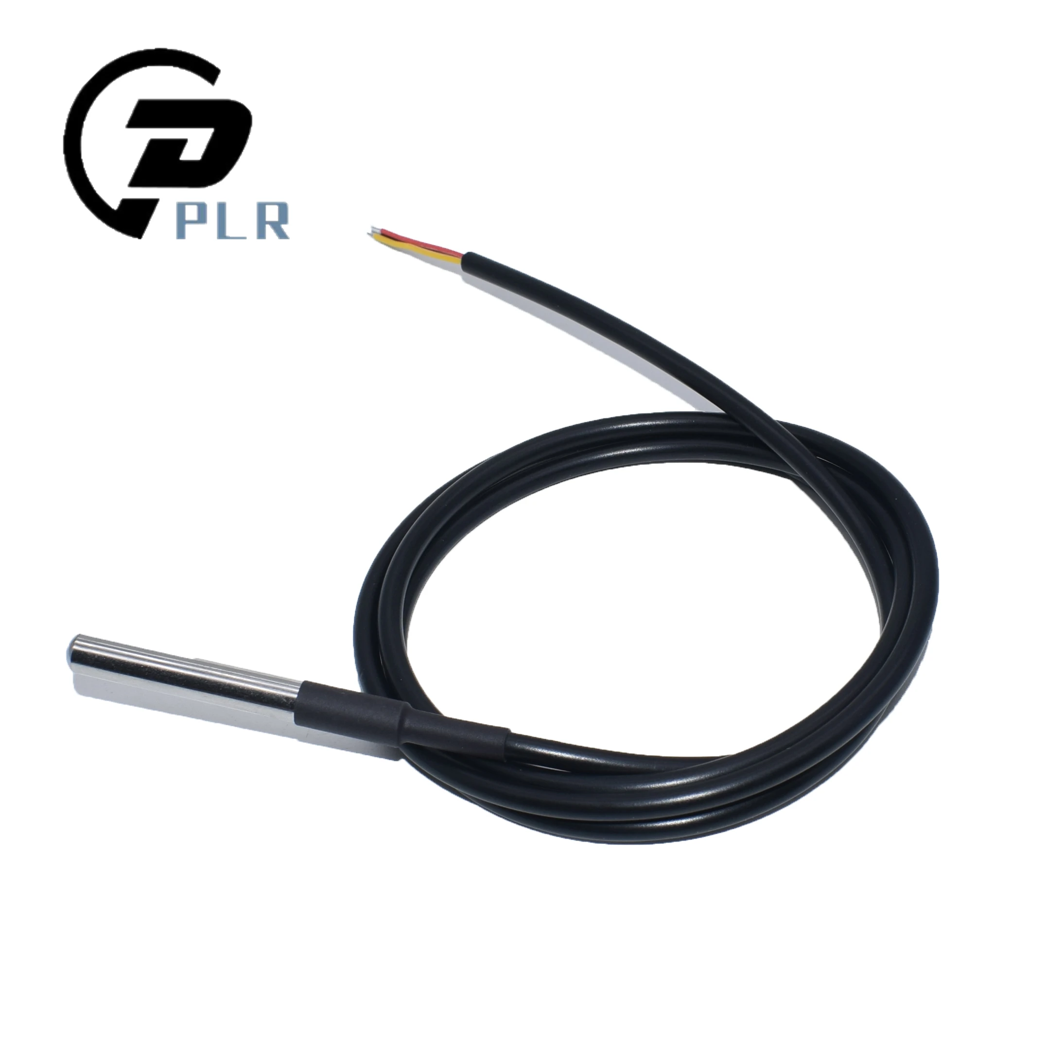 Датчик температуры с посылка сом из нержавеющей стали DS1820 водонепроницаемый