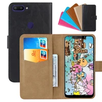 luxury wallet case for gigaset gs195 pummelphone pu leather retro flip cover magnetic fashion cases strap