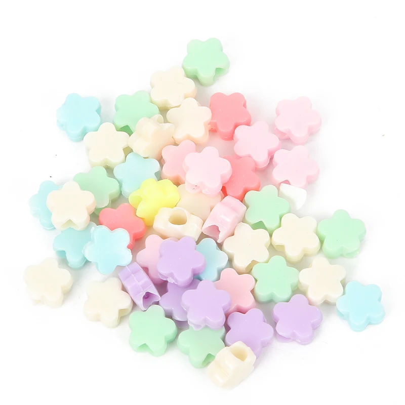 100 шт смешанные цвета трусы для девочек с рисунком сливового цветка акриловые