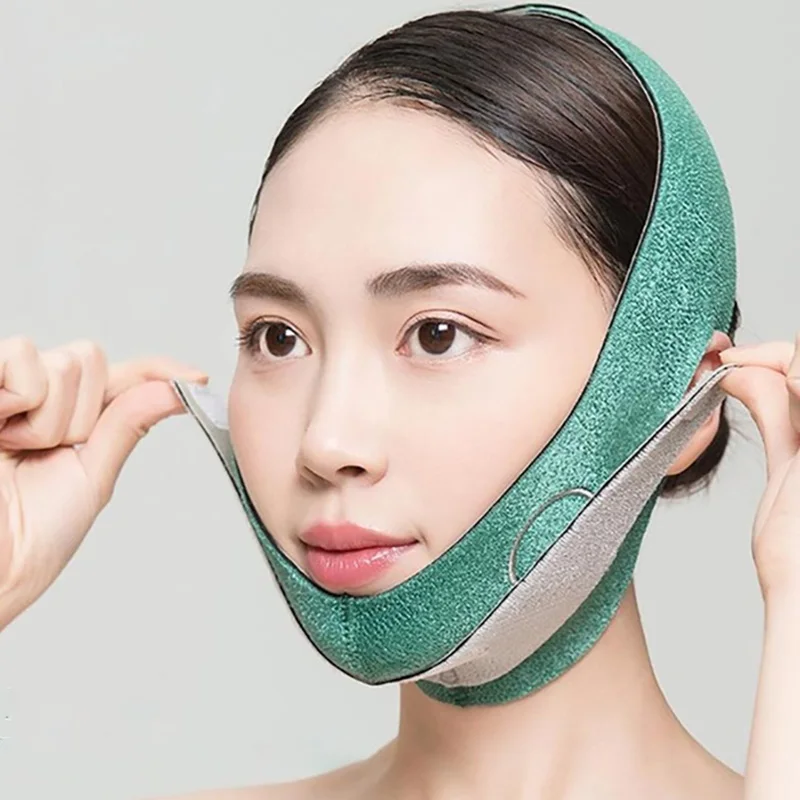 Face slimming Strap Cheek lift Chin Slim Neck thin Facial Slimming Belt Physical Sculp Bandage V Shaper Lifting Tool | Красота и