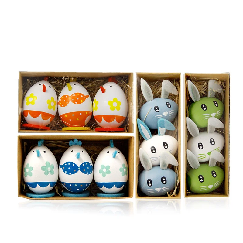 

Party Decoration Easter Egg Ornament Festival Home Decorative Hanging DIY Easter Egg