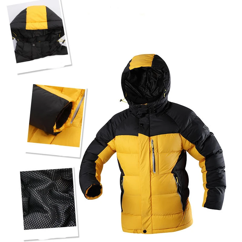 Мужская спортивная одежда ветрозащитный зимний пуховик высококачественные