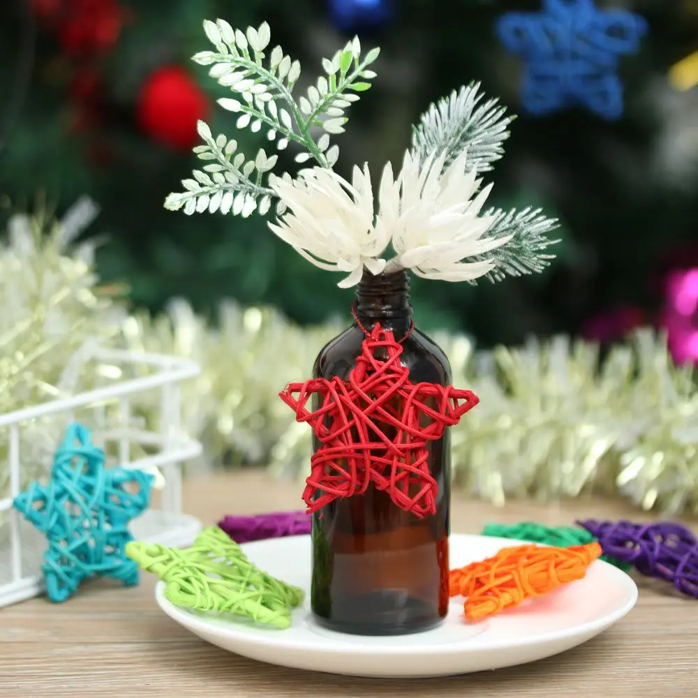 Искусственная ротанговая звезда пентаграммы аксессуары сделай сам 10 шт. Sepak Takraw