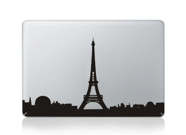 MB black-Part E (15) Забавная частичная наклейка для ноутбука Apple Macbook, наклейка Air retina Pro 11, 13, 15, черная мультяшная наклейка для компьютера, ноутбука s - Цвет: MB black-Part E (15)