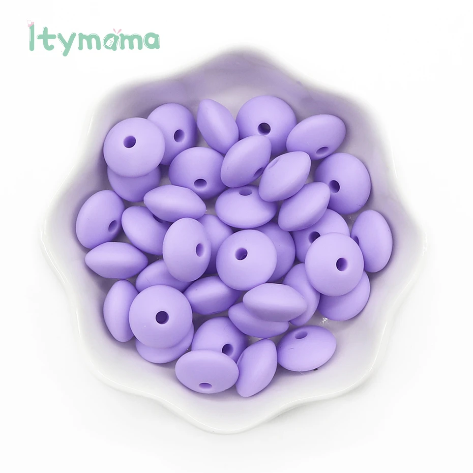60pc BD020-28 Itymama, 60 шт., пищевые силиконовые счеты, бусины, жемчуг, силиконовые бусины, сделай сам, Прорезывание Зубов, уход за ребенком, ожерелье, соска, цепочка, детский Прорезыватель - Цвет: 60pc BD020-28