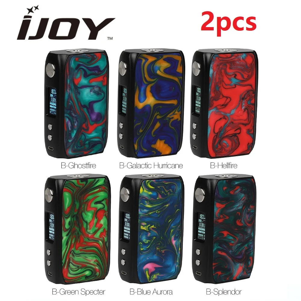 Оригинальный мод IJOY Shogun Univ 180W TC 2 шт. работает от двух аккумуляторов 18650 и большой