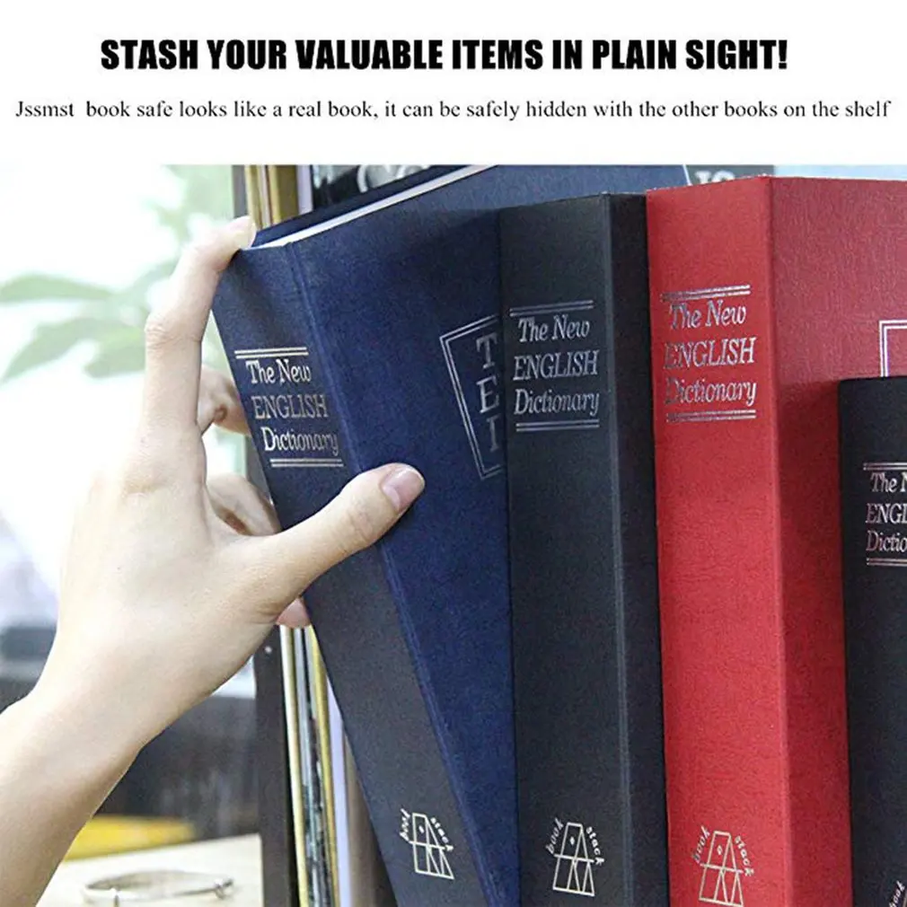 

Creative Change Box Dictionary Book Insurance Box European Creative Simulation Book Safe Mini Storage Tank LESHP