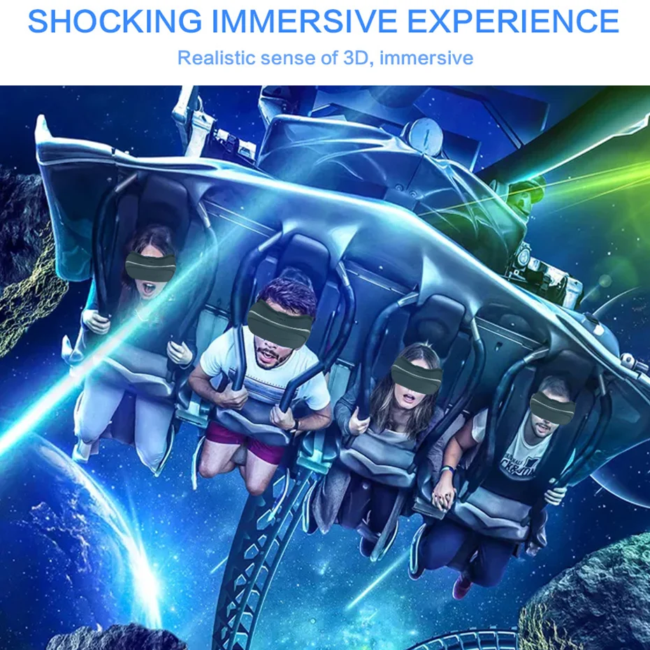 3D очки виртуальной реальности для PS 4 Xbox 360 One 2560*1440 P Дисплей HDMI совместимый Android 5 1