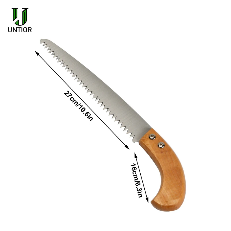 Пила для льда UNTIOR с деревянной ручкой портативный мини-инструмент резки кубиков