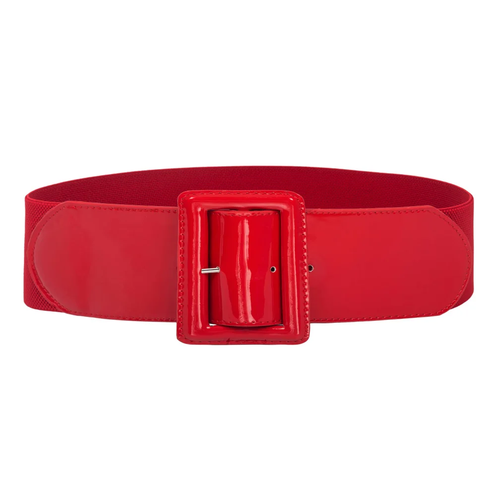 Женская кожаная эластичная лента с пряжкой практичная повседневная одежда